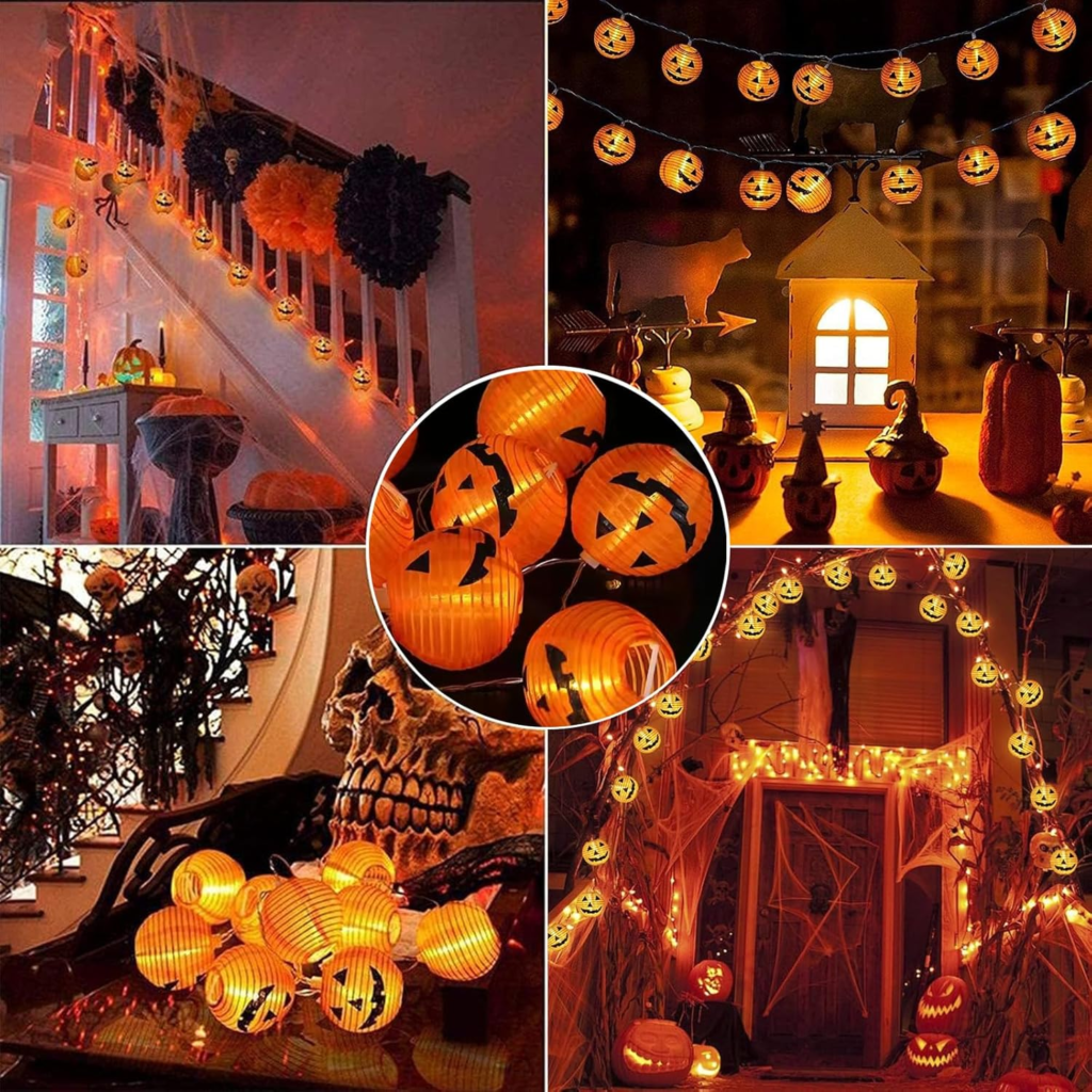 Calabazas de Halloween
led